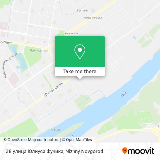 38 улица Юлиуса Фучика map
