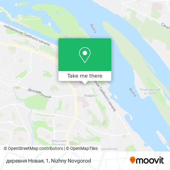 деревня Новая, 1 map