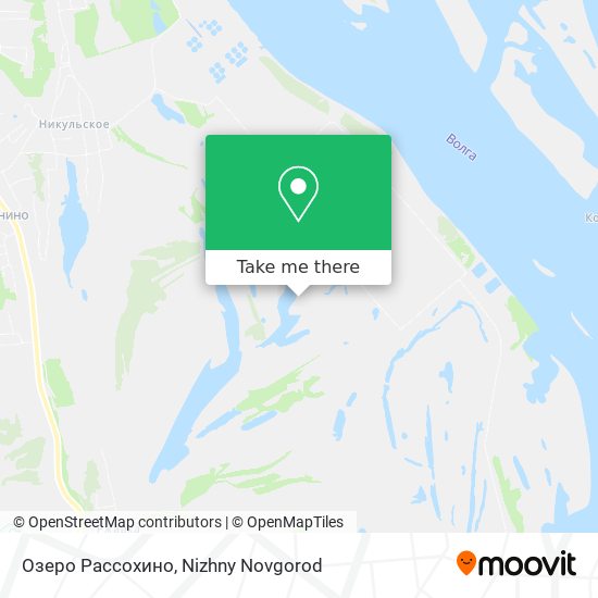Озеро Рассохино map