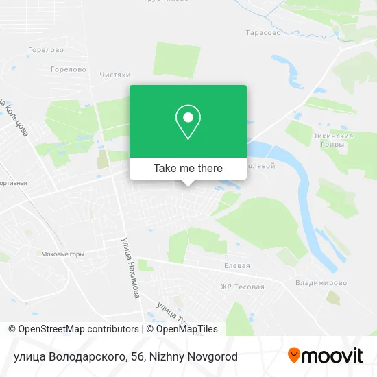 улица Володарского, 56 map