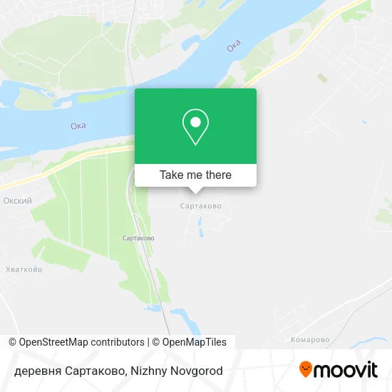 деревня Сартаково map