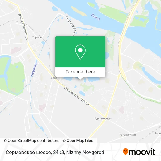 Сормовское шоссе, 24к3 map