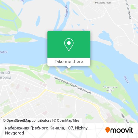 набережная Гребного Канала, 107 map
