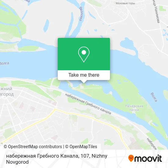 набережная Гребного Канала, 107 map