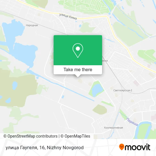 улица Гаугеля, 16 map