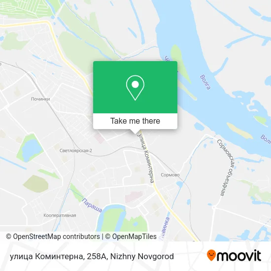 улица Коминтерна, 258А map