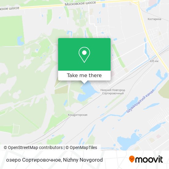 озеро Сортировочное map
