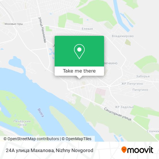 24А улица Махалова map