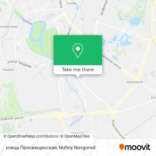 улица Просвещенская map