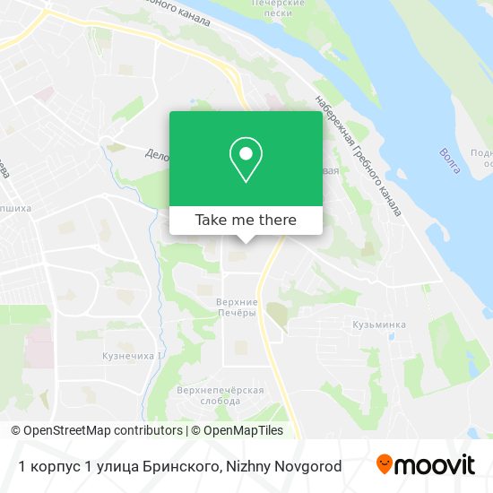 1 корпус 1 улица Бринского map