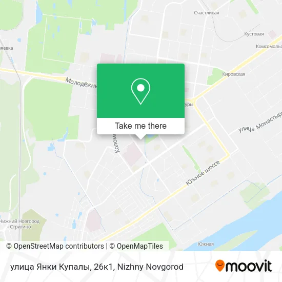 улица Янки Купалы, 26к1 map