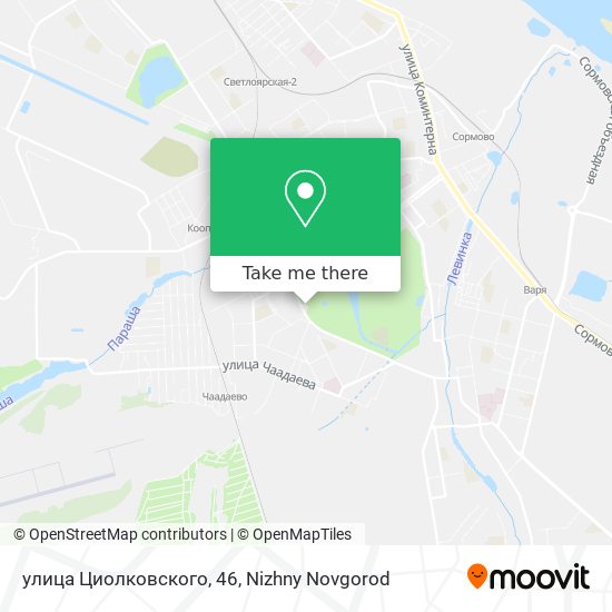 улица Циолковского, 46 map