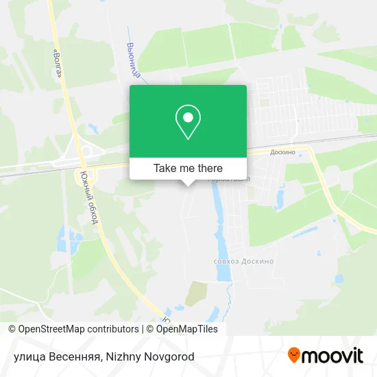 улица Весенняя map