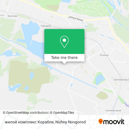 жилой комплекс Корабли map