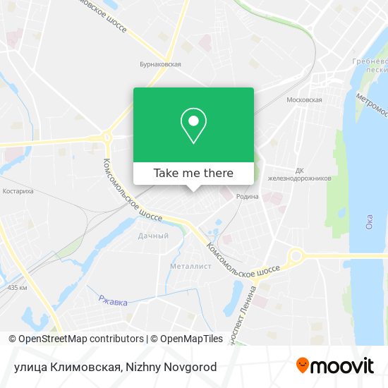 улица Климовская map