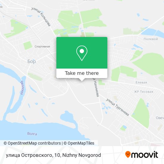 улица Островского, 10 map