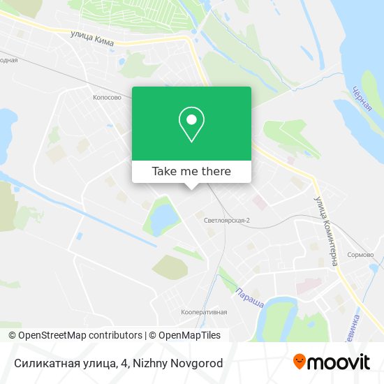Силикатная улица, 4 map