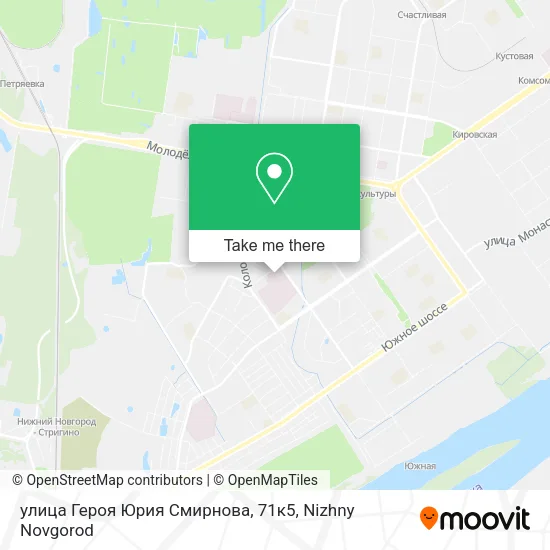 улица Героя Юрия Смирнова, 71к5 map