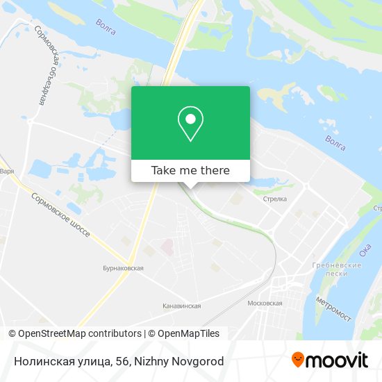 Нолинская улица, 56 map