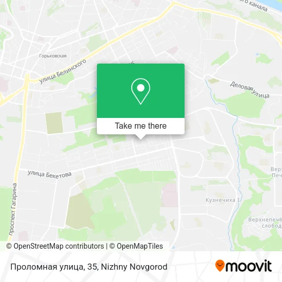 Проломная улица, 35 map