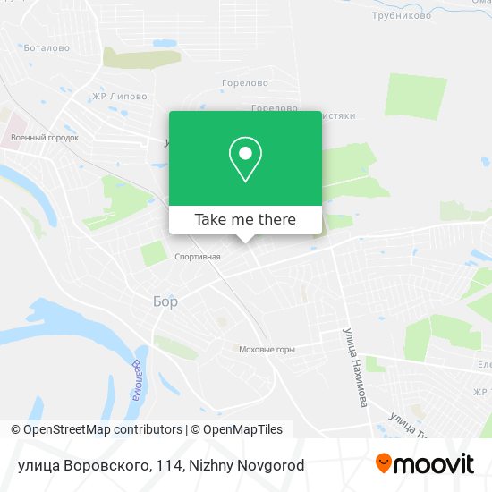 улица Воровского, 114 map