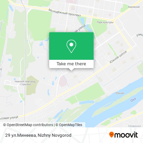29 ул.Минеева map