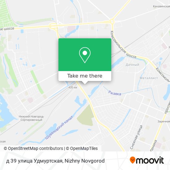 д 39 улица Удмуртская map