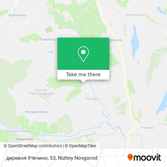 деревня Утечино, 53 map