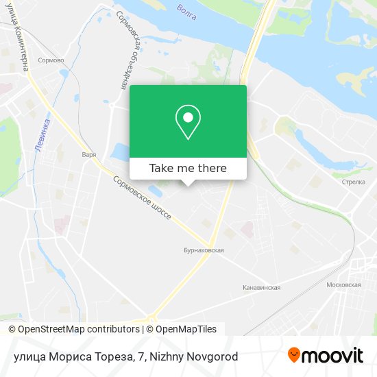 улица Мориса Тореза, 7 map