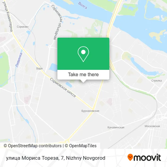 улица Мориса Тореза, 7 map