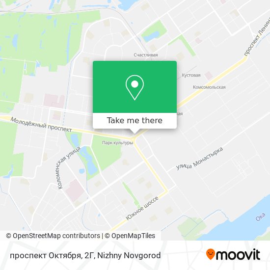 проспект Октября, 2Г map