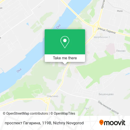 проспект Гагарина, 119В map