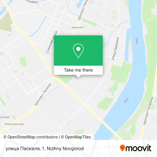 улица Паскаля, 1 map