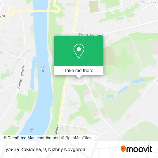 улица Крылова, 9 map