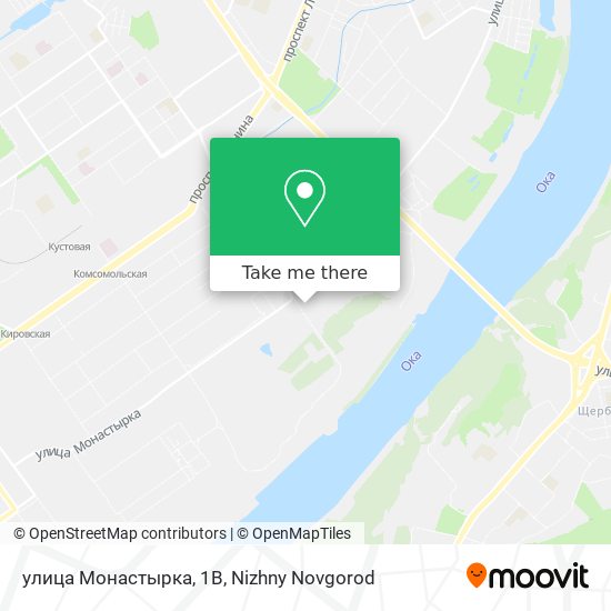 улица Монастырка, 1В map