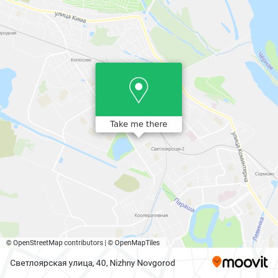 Светлоярская улица, 40 map