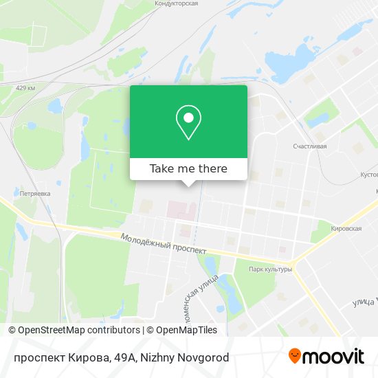 проспект Кирова, 49А map