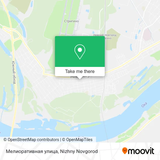 Мелиоративная улица map