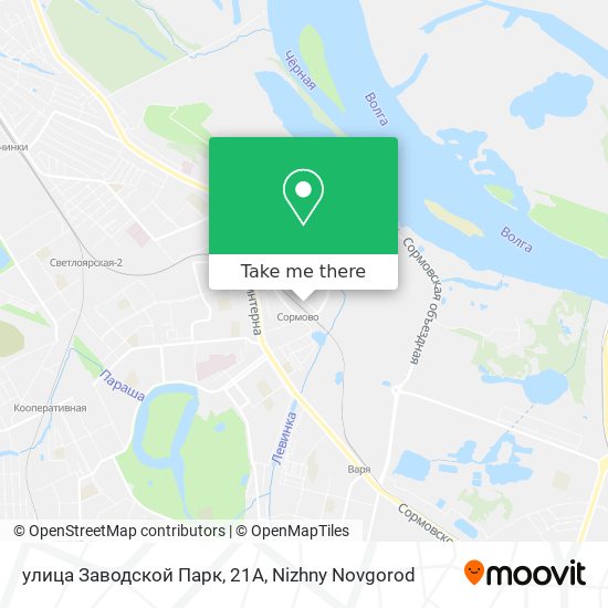 улица Заводской Парк, 21А map