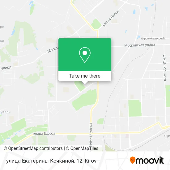 улица Екатерины Кочкиной, 12 map
