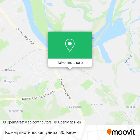 Коммунистическая улица, 30 map