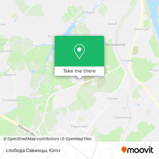слобода Савинцы map