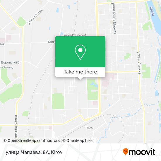 улица Чапаева, 8А map