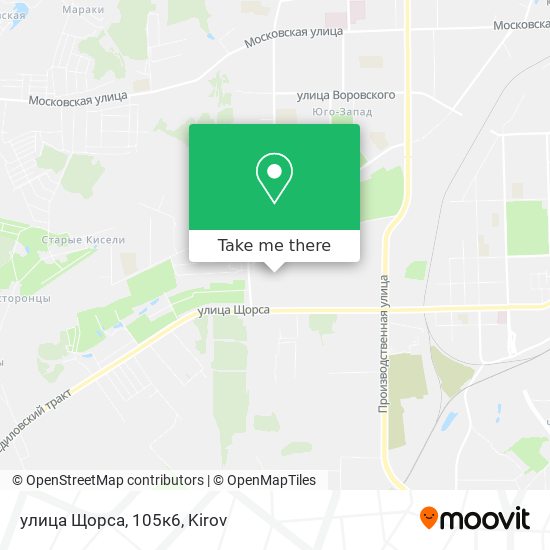 улица Щорса, 105к6 map