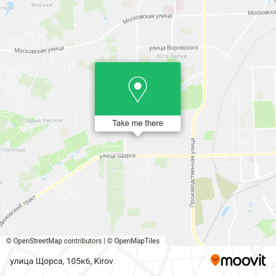 улица Щорса, 105к6 map