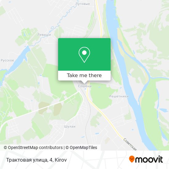 Трактовая улица, 4 map