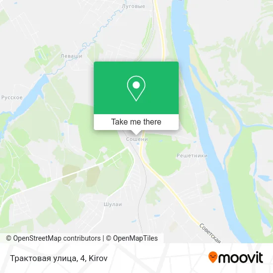 Трактовая улица, 4 map