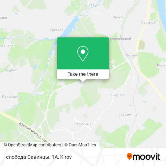 слобода Савинцы, 1А map