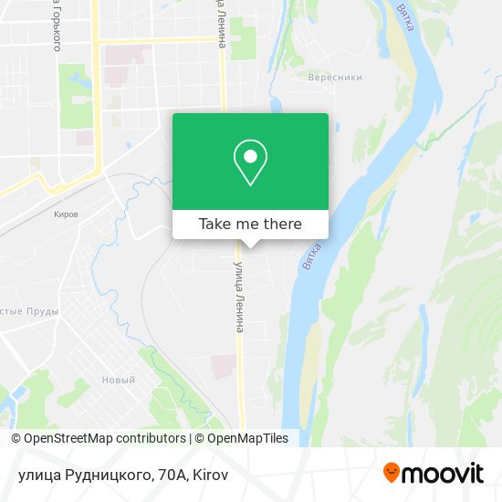 улица Рудницкого, 70А map