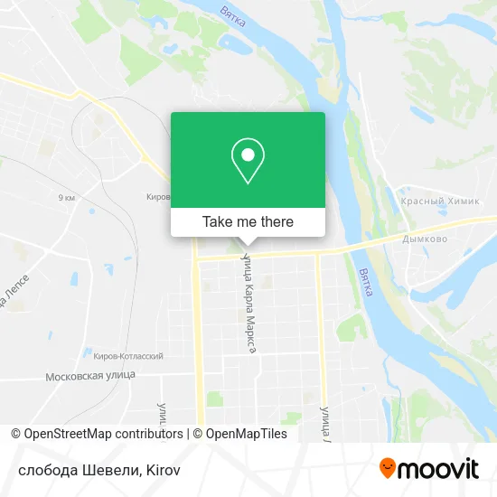 слобода Шевели map